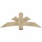 Ekena Millwork Davenport Rough Sawn Timber Gable Bracket, Douglas Fir, 60"W x 22"H x 4"D x 6"F, 9/12 Pitch GBW060X22X0406DAV00RDF - alternate 1
